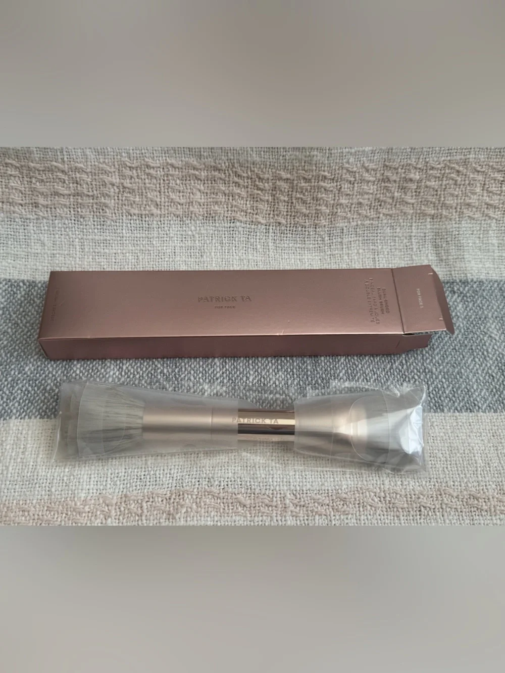 Patrick Ta For Face 3- Dual Ended Blush Brush